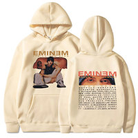 Eminem Anger Management Tour 2002 bluza z kapturem w stylu Vintage Harajuku śmieszne Rick bluzy z długim rękawem mężczyźni kobiety swetry moda 5